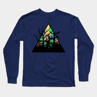 Dead Forest Aurora Long Sleeve T-Shirt